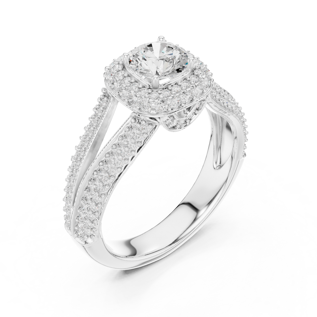 Lab Diamond Wedding Band, Round Brilliant EF/VS Matching Band with Engagement Ring, Stacking Band Gift 14K Gold