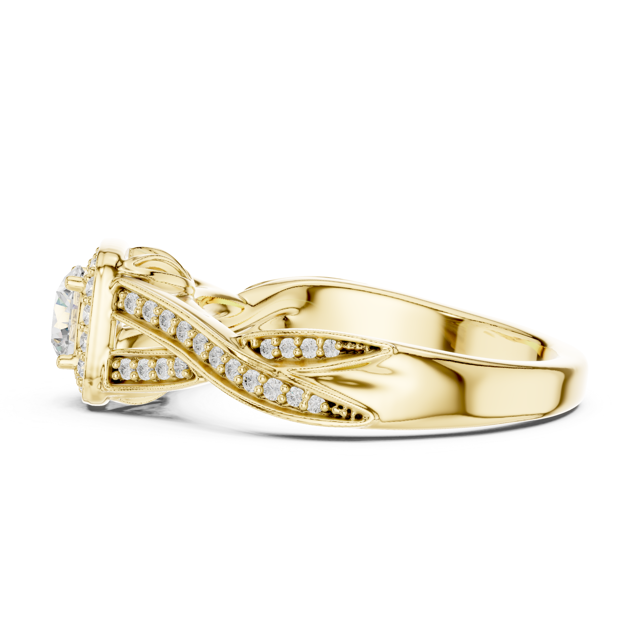 Lab Grown Diamond Wedding Band, Round Brilliant EF/VS Matching Band with Engagement Ring, Stacking Band Gift 14K Gold
