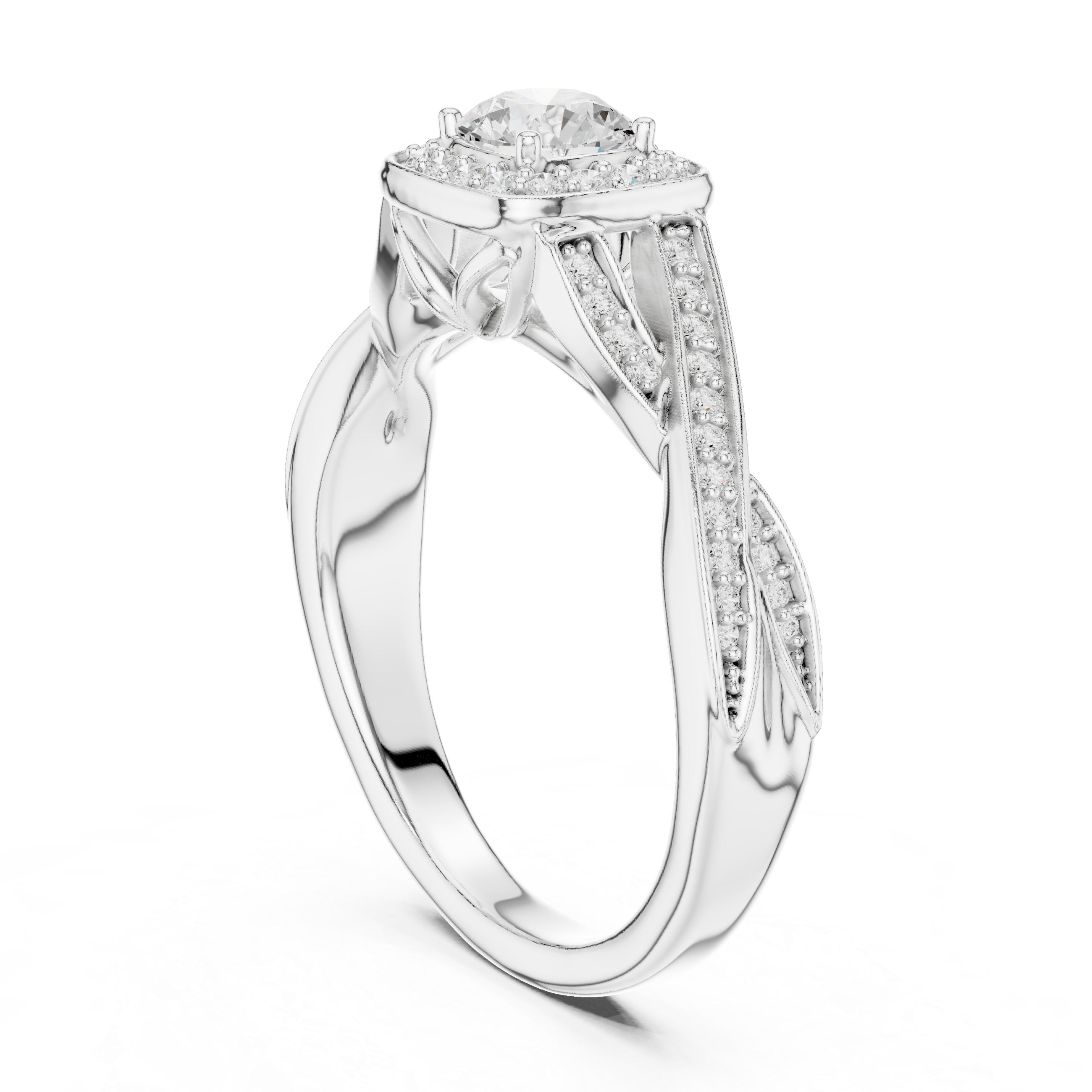 Lab Grown Diamond Wedding Band, Round Brilliant EF/VS Matching Band with Engagement Ring, Stacking Band Gift 14K Gold