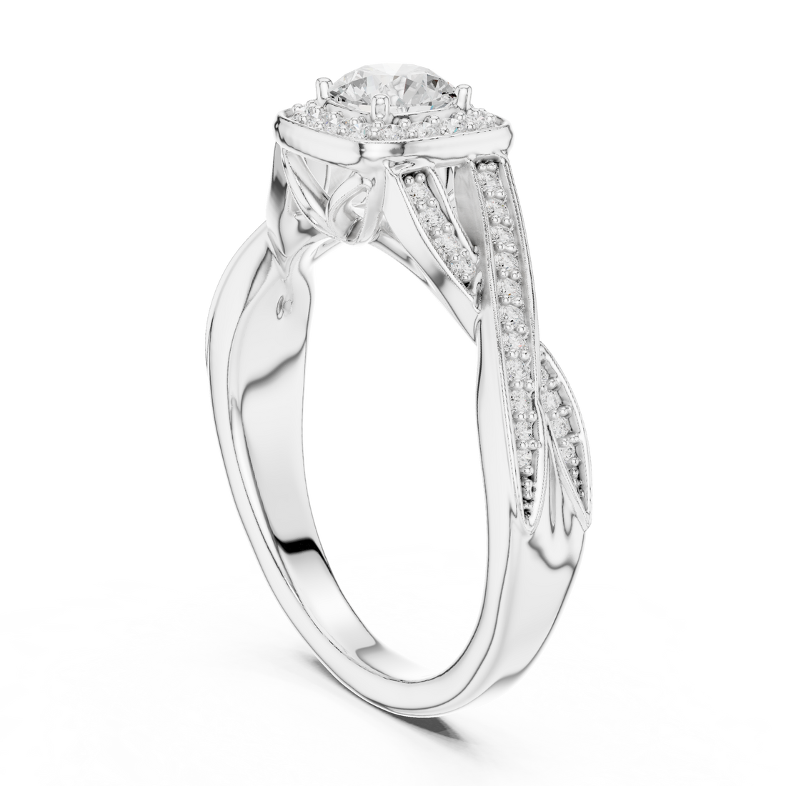 Lab Grown Diamond Wedding Band, Round Brilliant EF/VS Matching Band with Engagement Ring, Stacking Band Gift 14K Gold