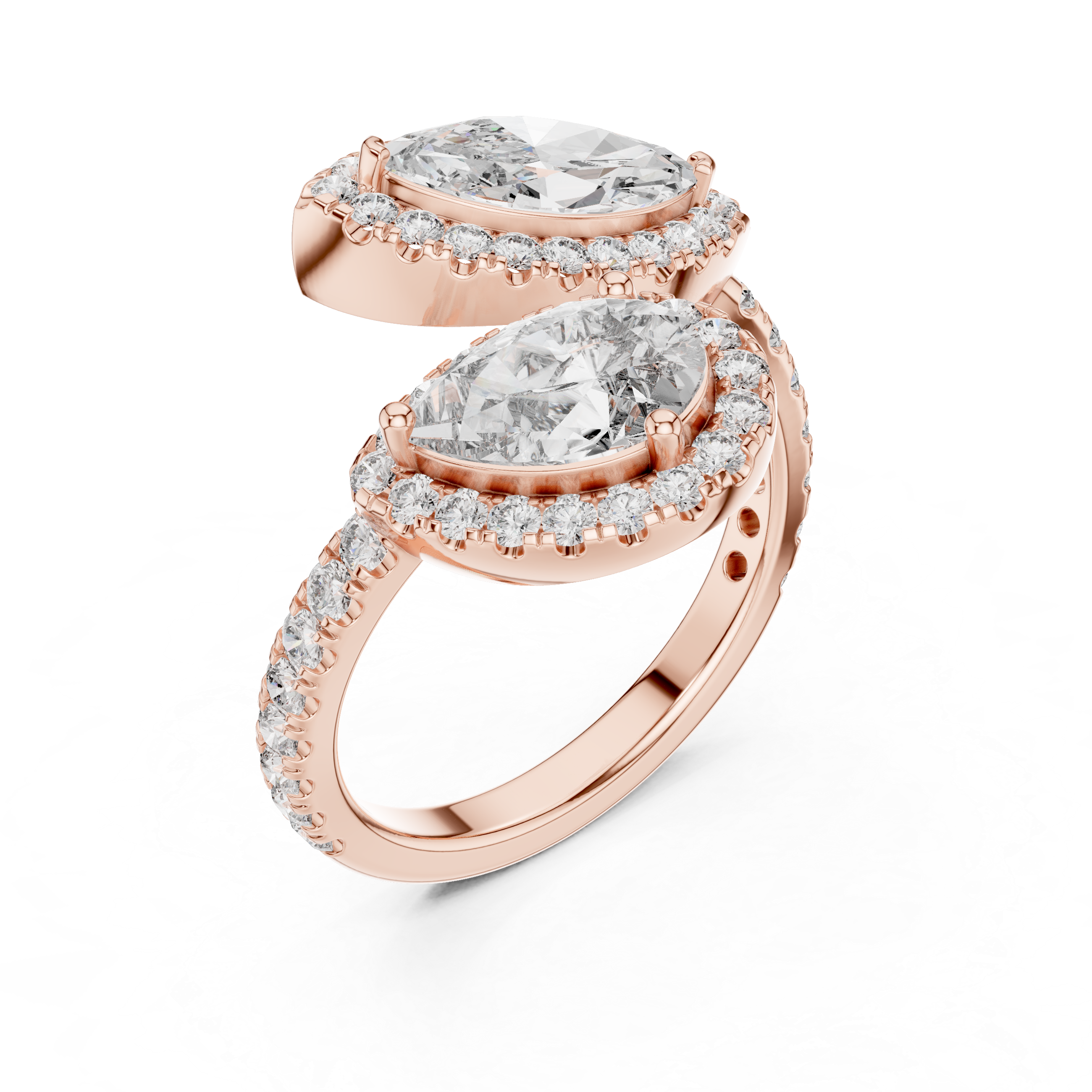 2.63CTW EF VS/SI Lab-Grown Diamond Ring Engagement or Wedding Ring for Women in 14K Gold, Perfect Anniversary Gift