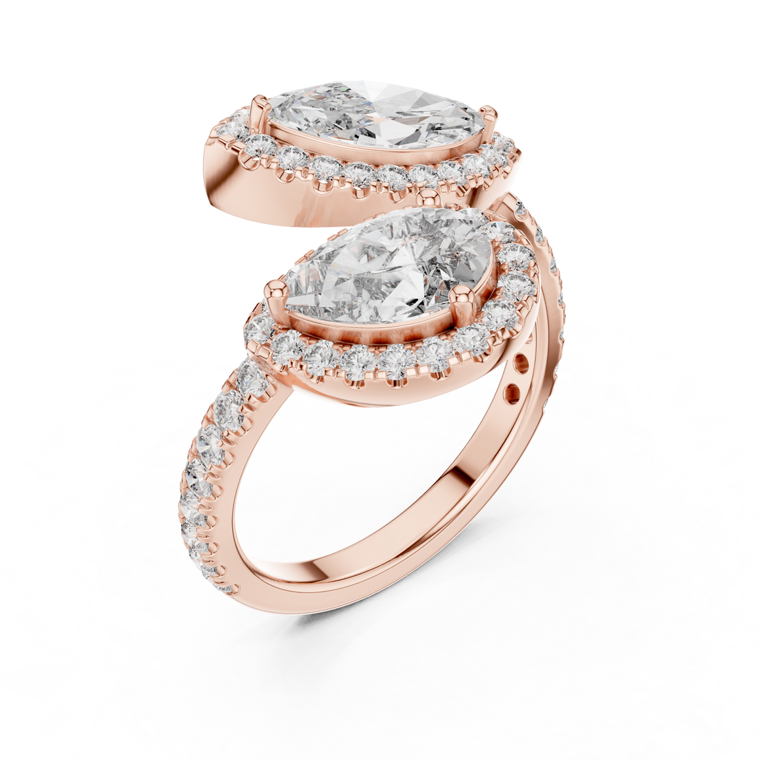 2.63CTW EF VS/SI Lab-Grown Diamond Ring Engagement or Wedding Ring for Women in 14K Gold, Perfect Anniversary Gift