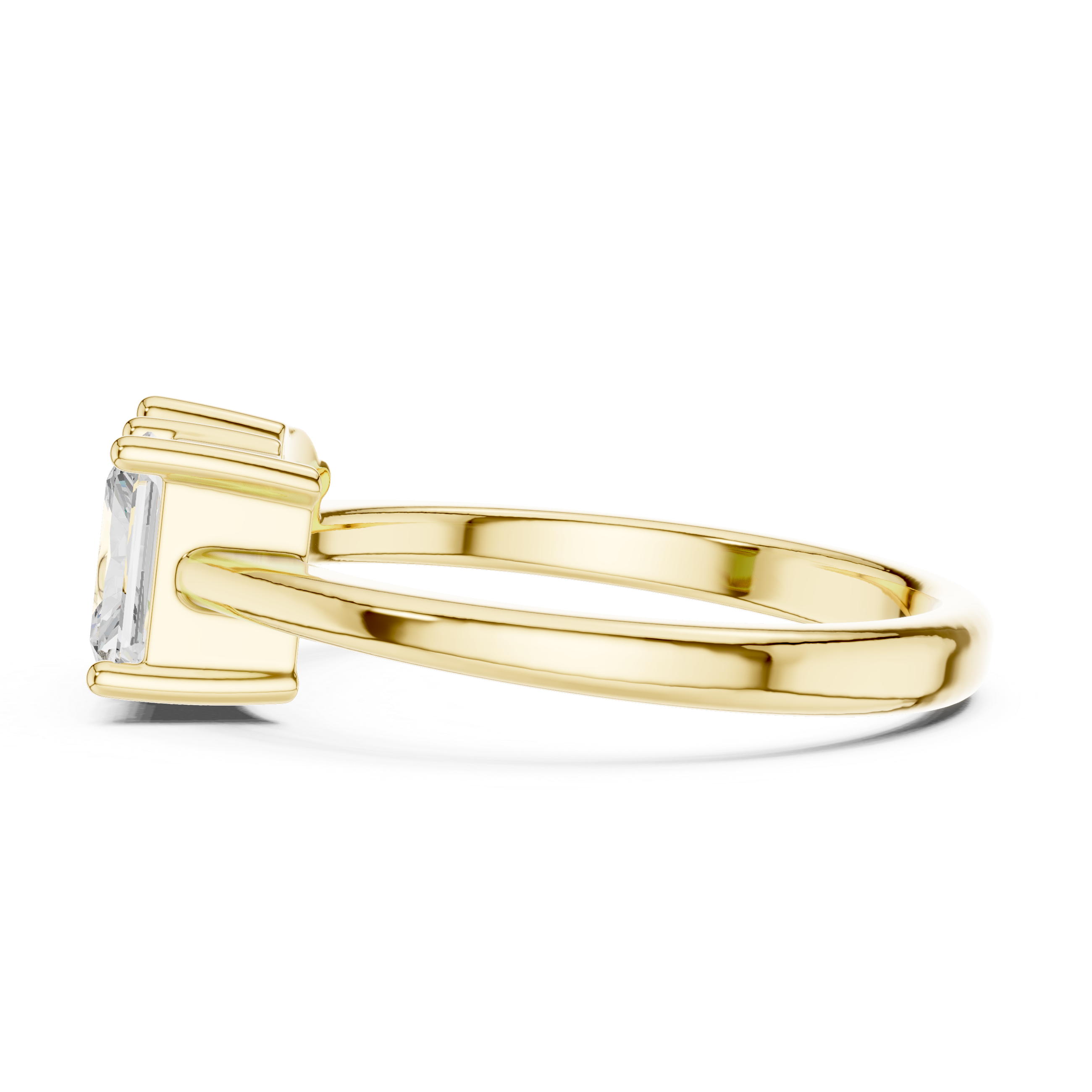 1.14CTW EF VS/SI Lab-Grown Diamond Ring Engagement or Wedding Ring for Women in 14K Gold, Perfect Anniversary Gift