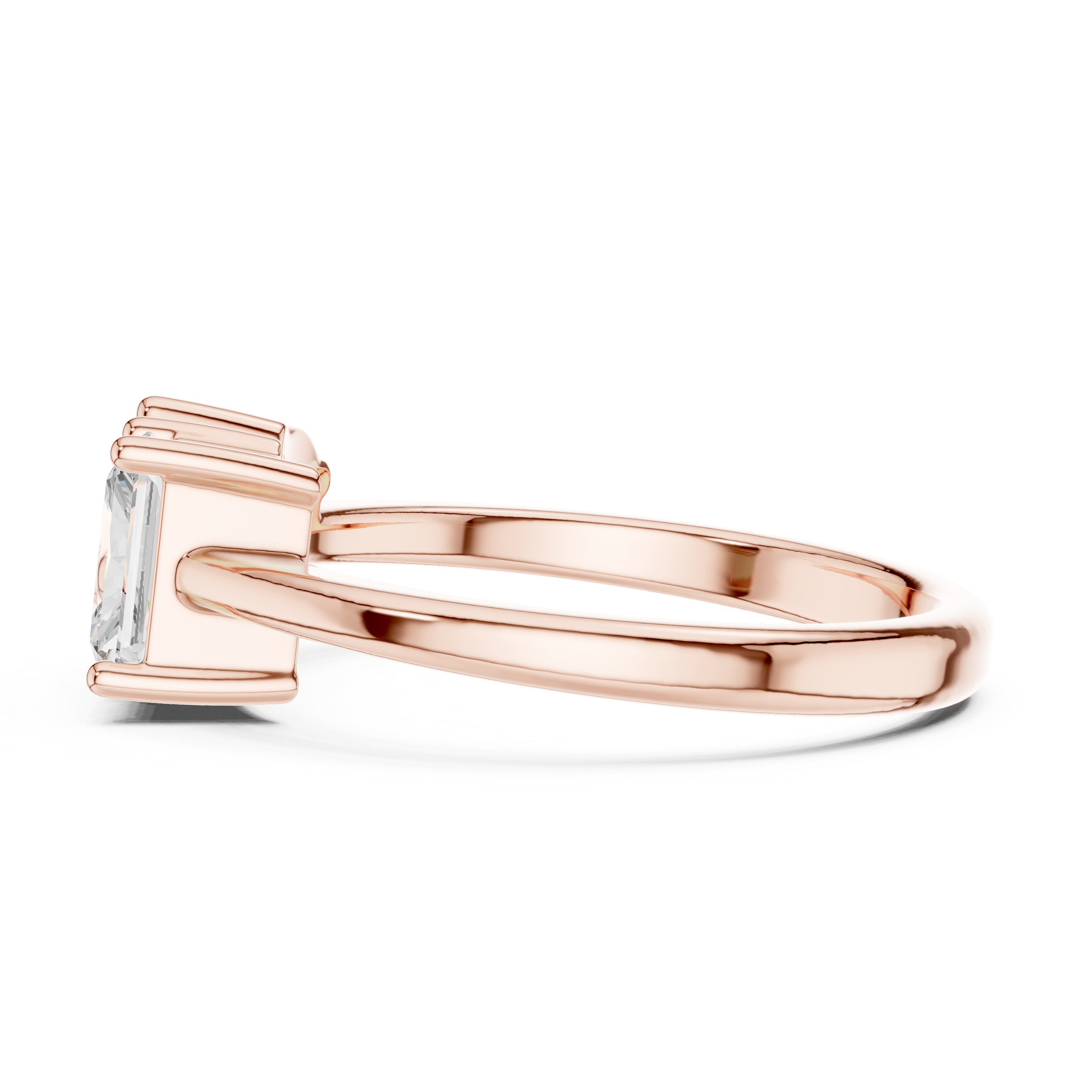 1.14CTW EF VS/SI Lab-Grown Diamond Ring Engagement or Wedding Ring for Women in 14K Gold, Perfect Anniversary Gift