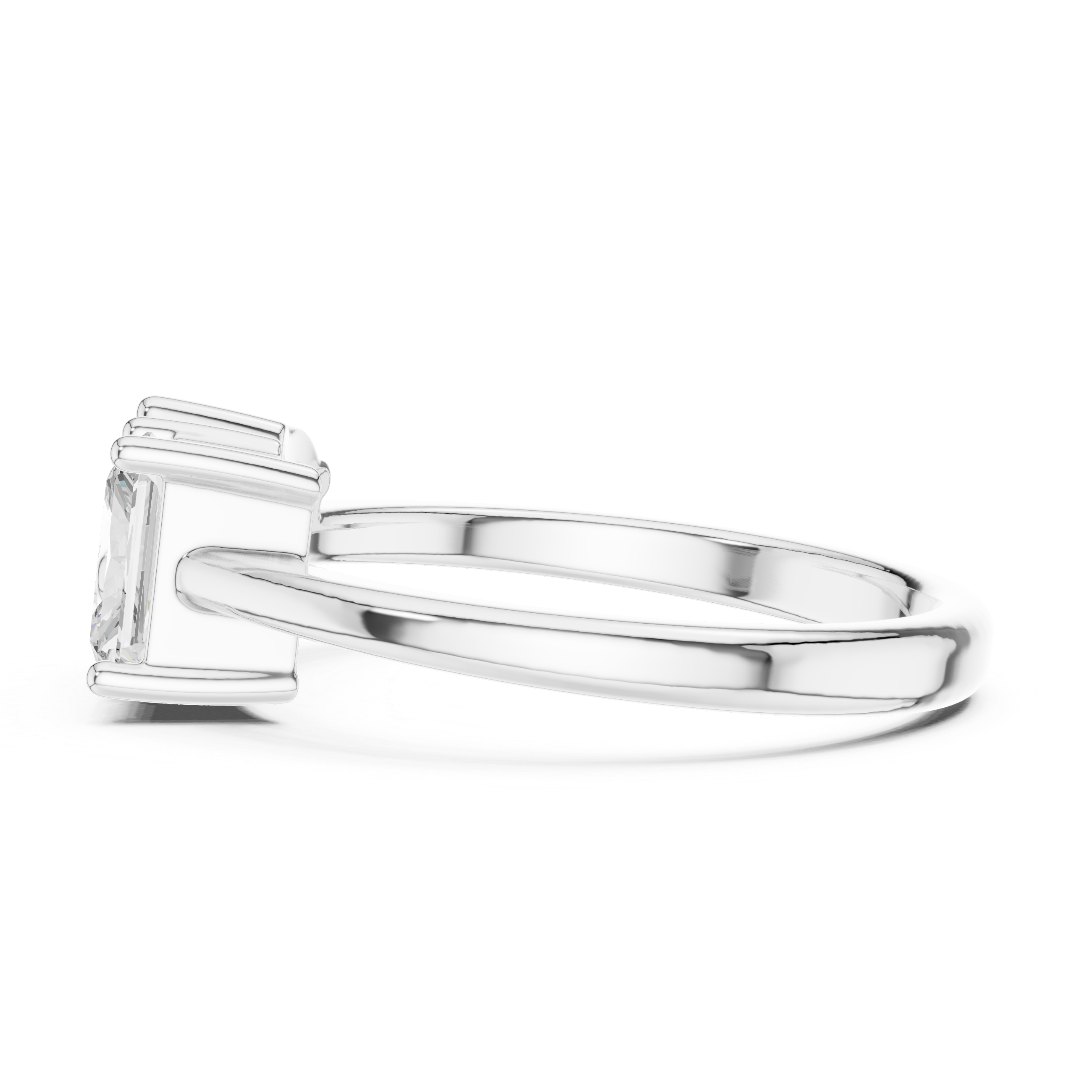 1.14CTW EF VS/SI Lab-Grown Diamond Ring Engagement or Wedding Ring for Women in 14K Gold, Perfect Anniversary Gift