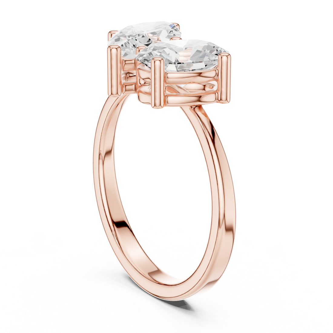 2.03CTW EF VS/SI Lab-Grown Diamond Ring Engagement or Wedding Ring for Women in 14K Gold, Perfect Anniversary Gift