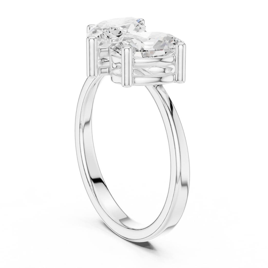 2.03CTW EF VS/SI Lab-Grown Diamond Ring Engagement or Wedding Ring for Women in 14K Gold, Perfect Anniversary Gift
