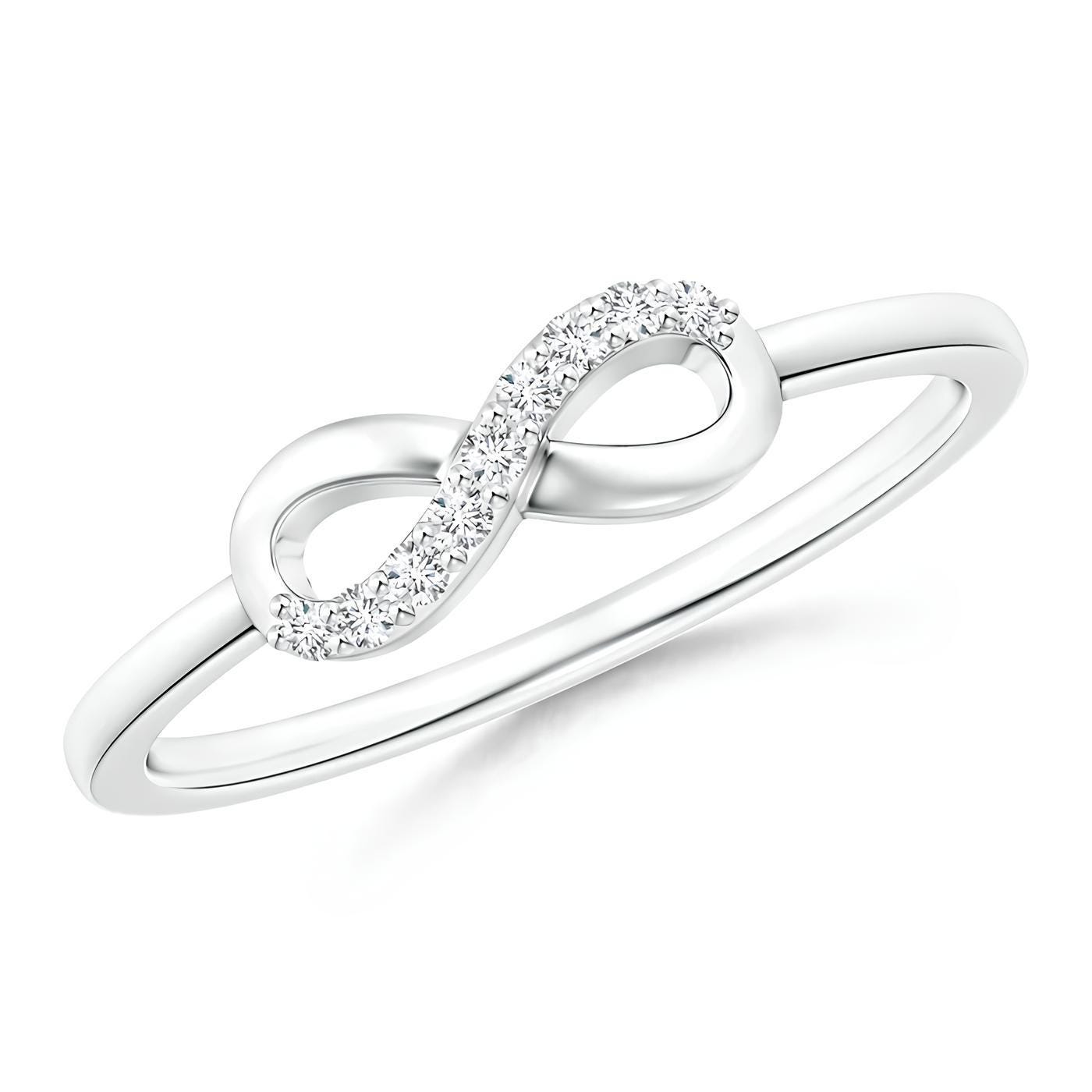 Delicate EF VS/SI Lab-Created Diamond Ring – Solid 14K Gold Women's Half Eternity Wedding or Engagement Band