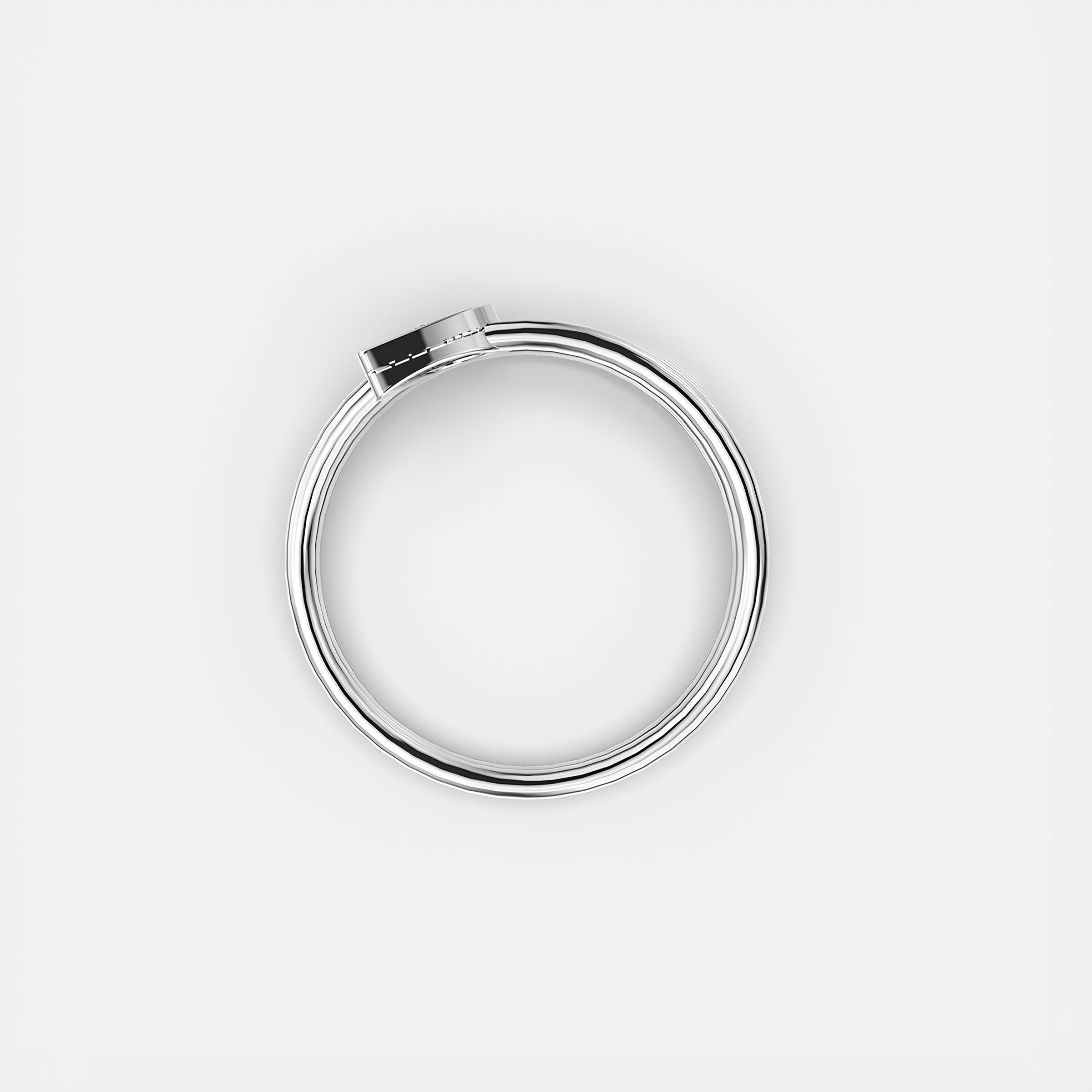 Classy Leaf-Inspired Half Eternity Wedding Band EF VS/SI Lab-Grown Diamonds in 14K Solid Gold Engagement Ring