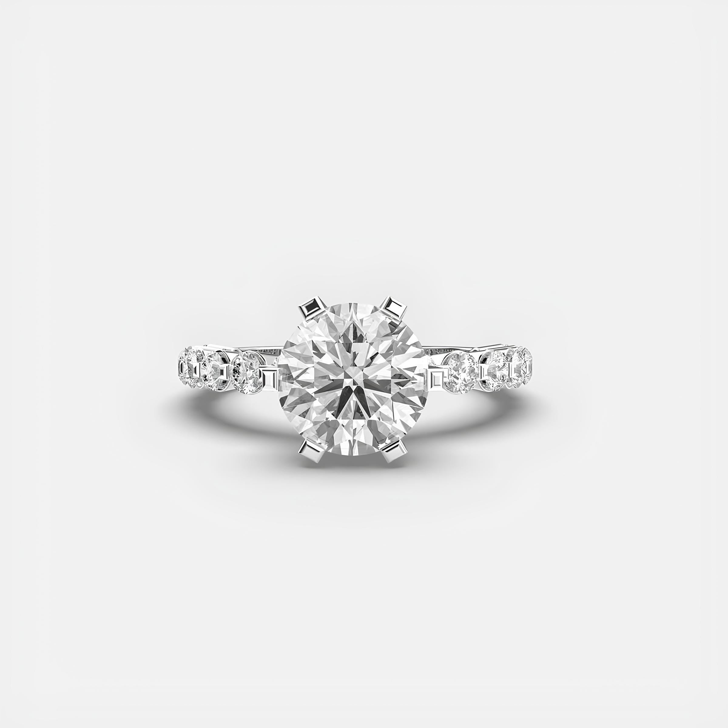 Wedding Ring – 0.25 to 2.00 CT IGI Certified Lab-Grown Diamond Solitaire Engagement Ring | Solid Gold with E-F VS/SI Diamonds