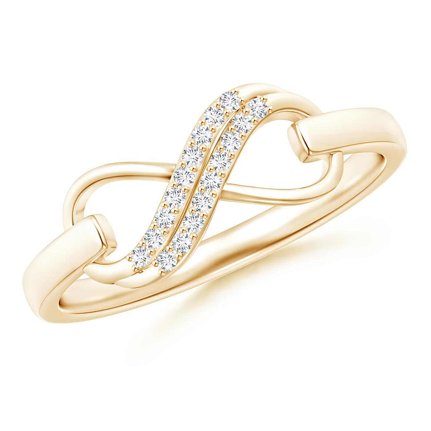 Delicate EF VS/SI Lab-Created Diamond Ring – 14K Solid Gold Women's Half Eternity Wedding Band