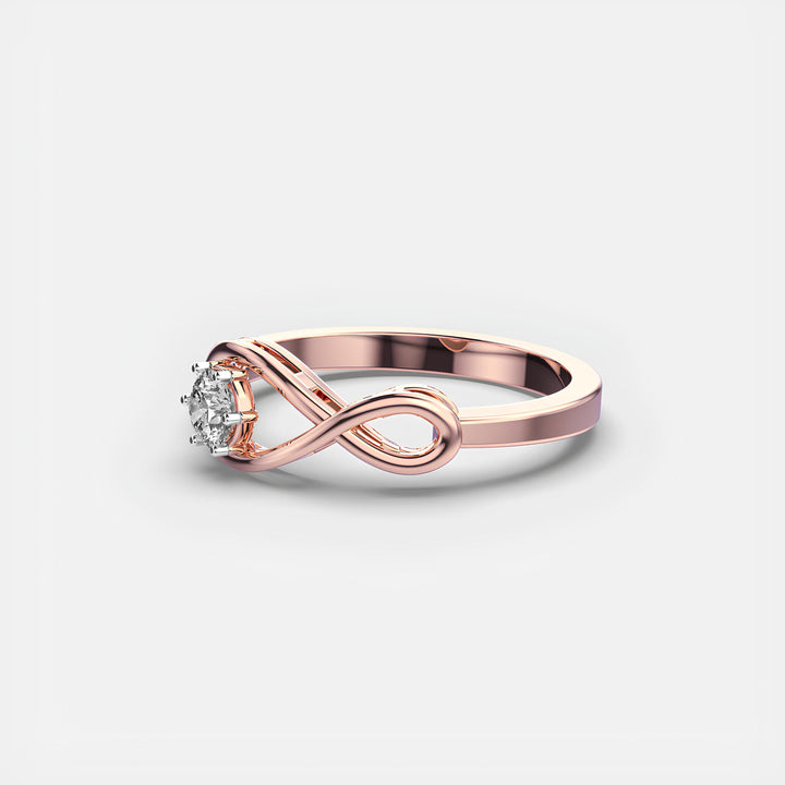 Gorgeous EF VS/SI Lab-Created Diamond Wedding Band Women’s 14K Solid Gold Diamond Ring