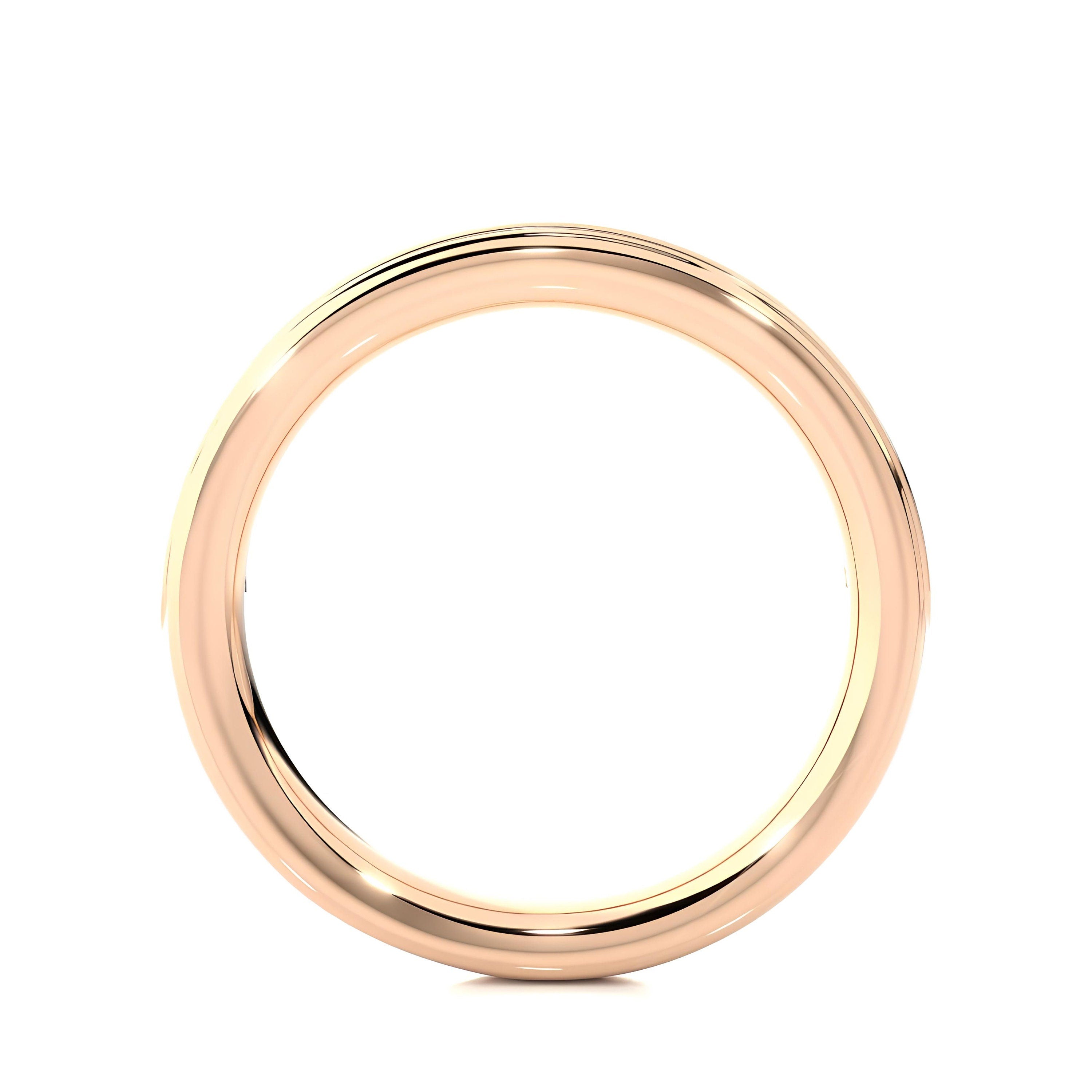 2.00MM EF VS/SI Lab-Grown Diamond Half Eternity Band – Channel-Set Band Ring 14K Gold, Unique Wedding Ring