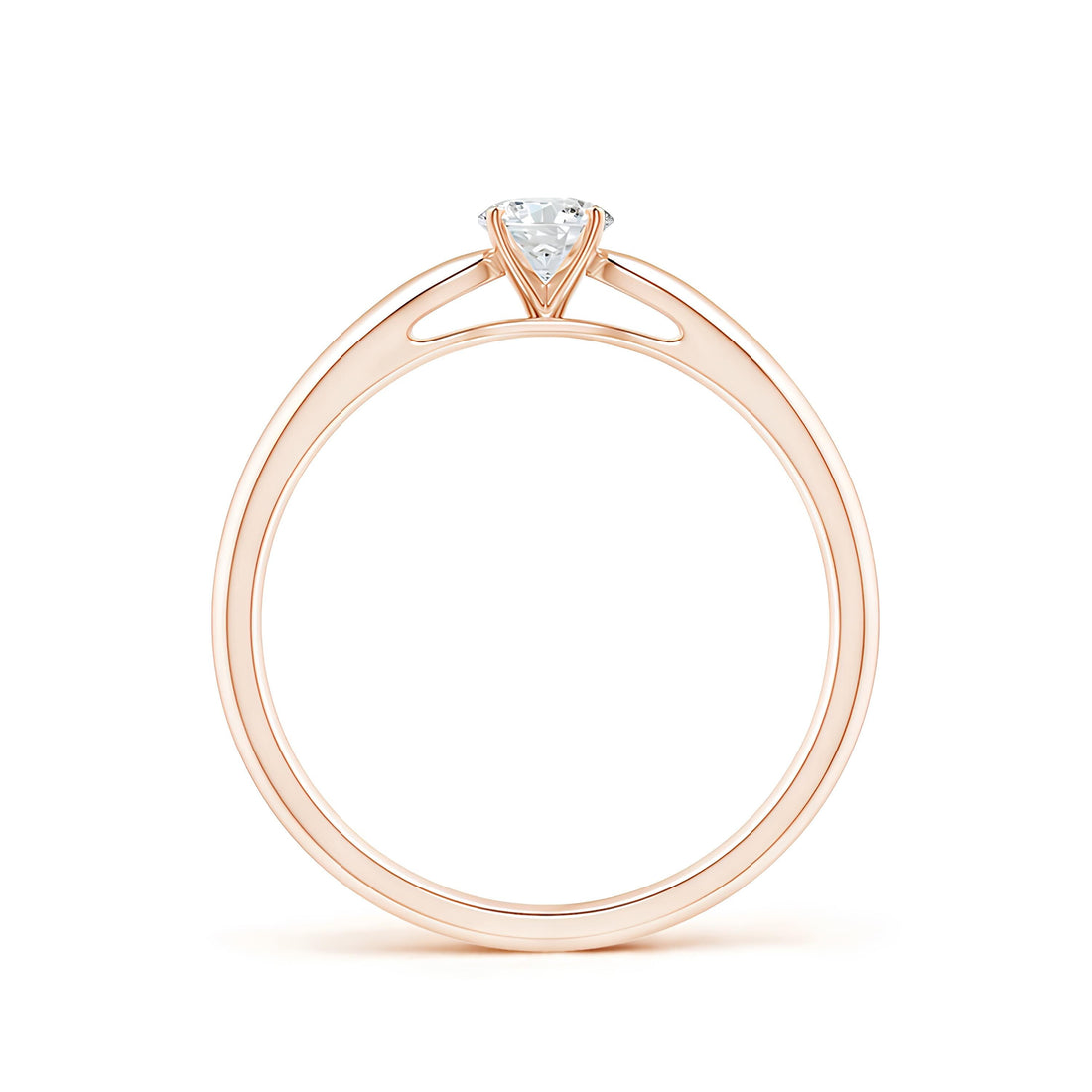 Glam Girl Diamond Ring ,Round Diamond Ring ,Lab Created Diamond ,Wedding Band ,Engagement Ring ,14K Solid Yellow Gold