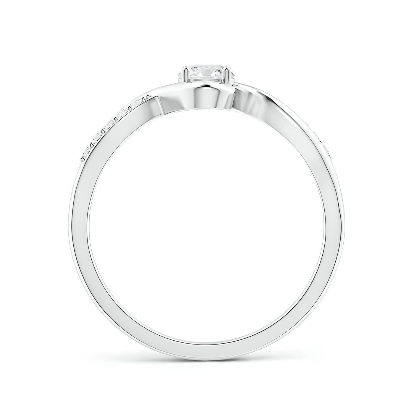 1.00 CTW Round Cut EF VS/SI Lab-Grown Diamond Ring Engagement or Wedding Ring for Women in 14K Gold or Platinum, Perfect Anniversary Gift