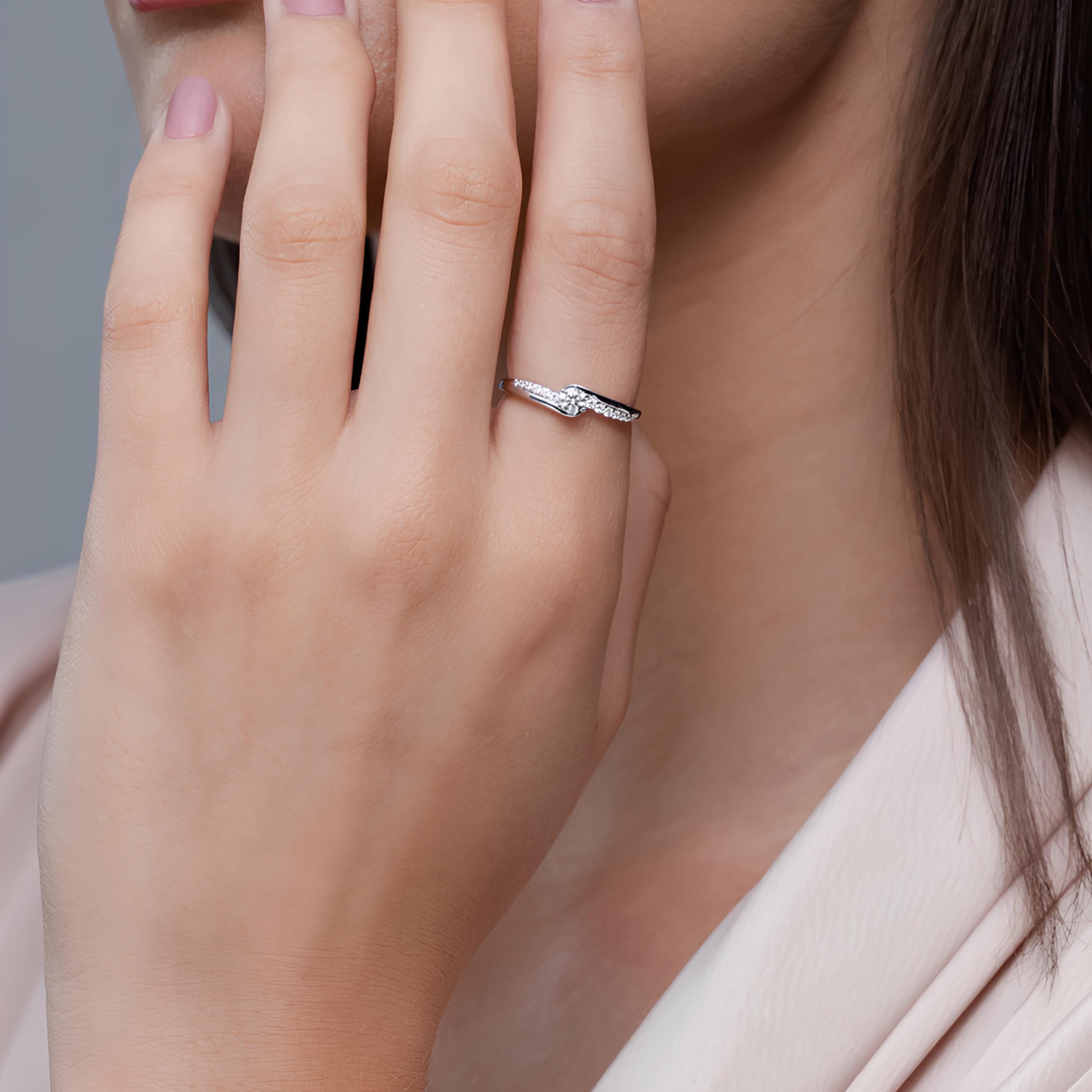 Elegant EF VS/SI Lab-Created Diamond Half Eternity Ring Women’s 14K Solid Gold Wedding Band or Engagement Ring